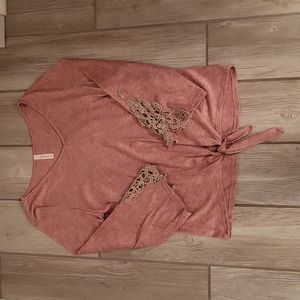 Pink Blush Maternity top